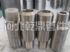 不銹鋼同心異徑短節/一端為對焊一端為螺紋
